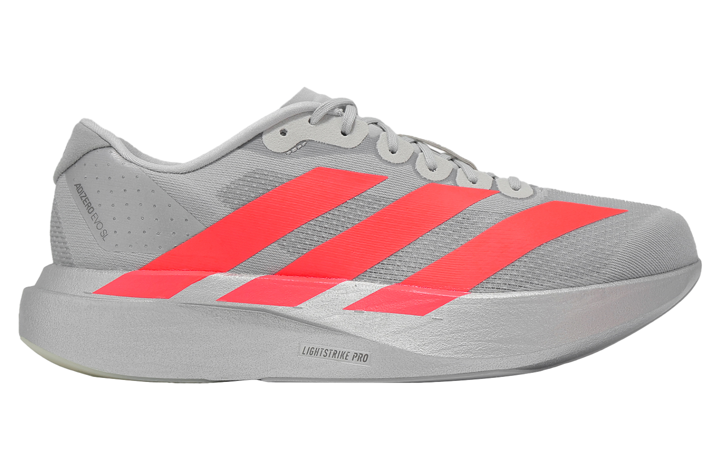 Adidas Adizero Evo SL M Silver Metallic / Lucid Red - Jul