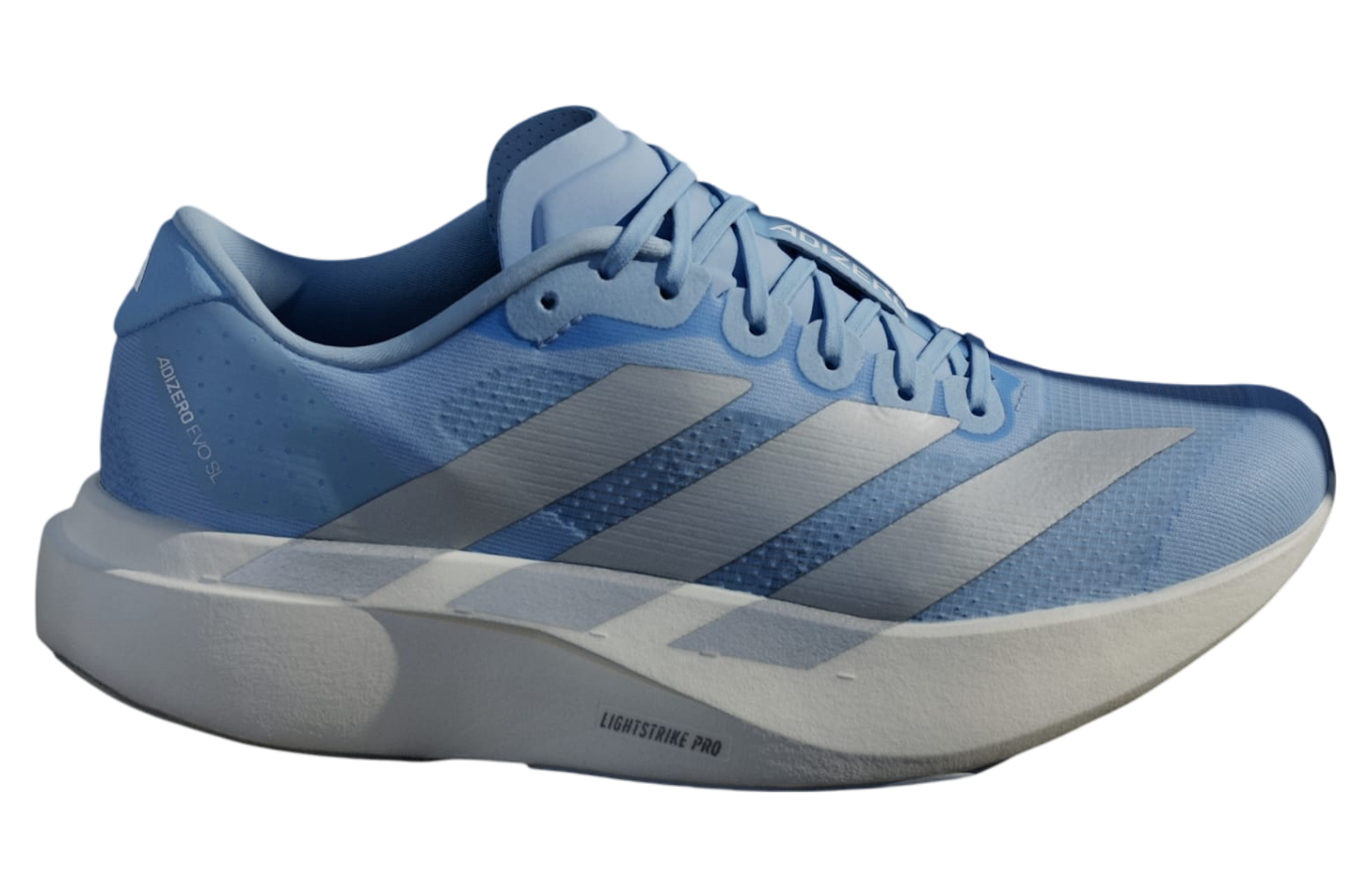Adidas Adizero Evo SL WMNS Glow Blue / Silver Metallic - May