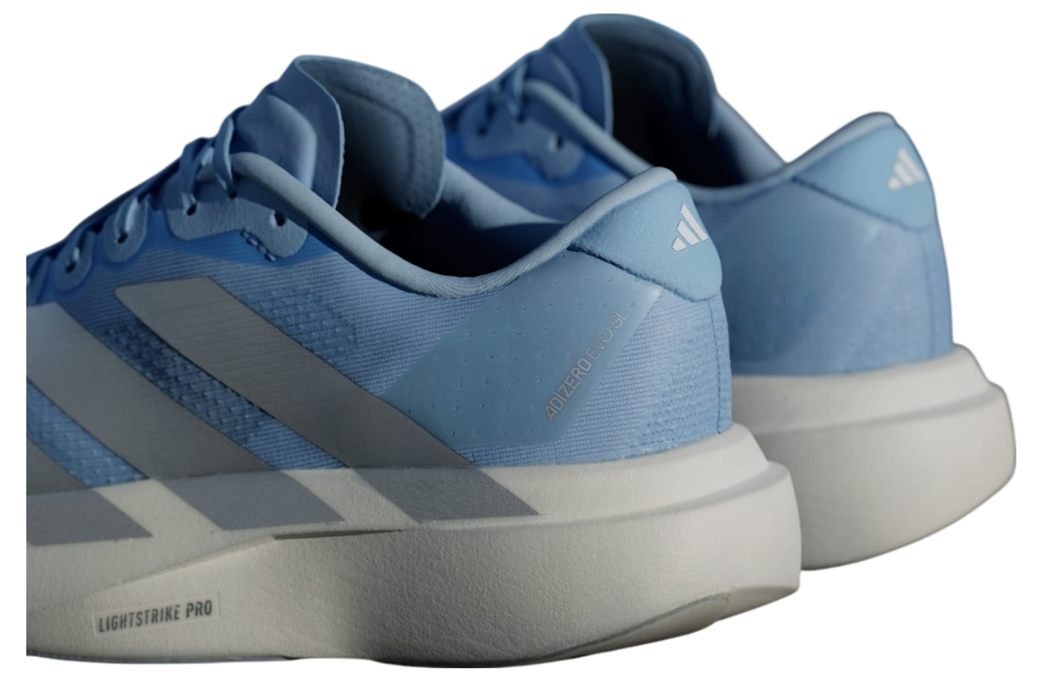 Adidas Adizero Evo SL WMNS Glow Blue / Silver Metallic