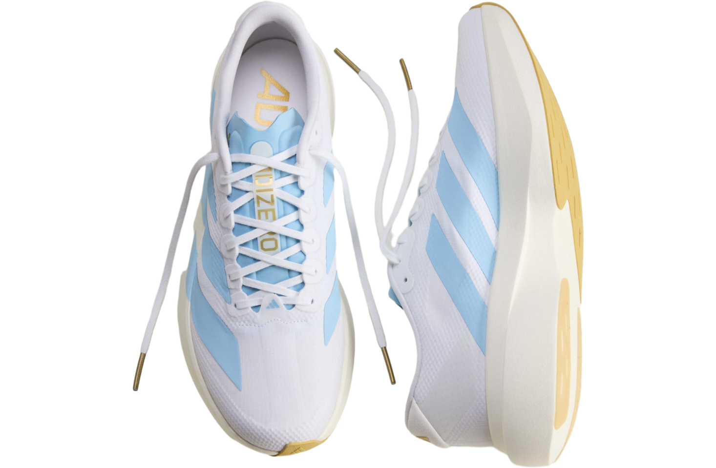 Adidas Adizero Evo SL Woven Cloud White / Clear Blue