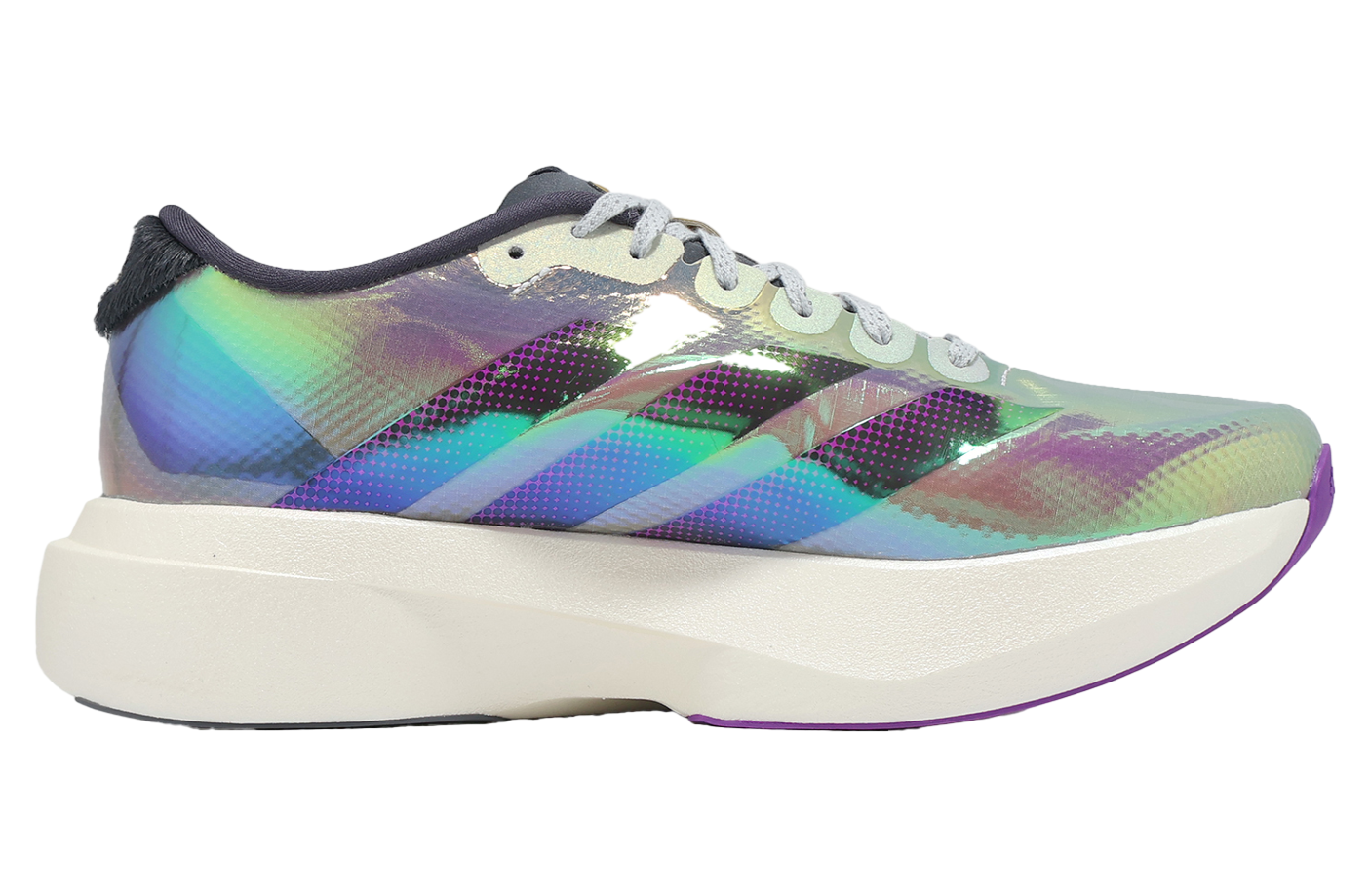 Adidas Adizero Evo SL Woven CNY Clear Grey / Purple Burst