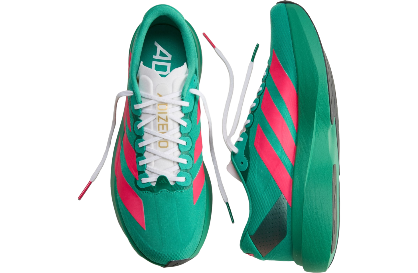Adidas Adizero Evo SL Woven Court Green / Lucid Red