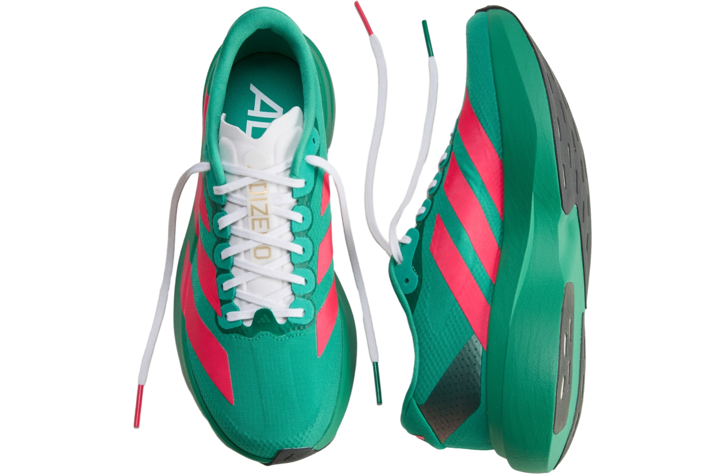 Adidas Adizero Evo SL Woven WMNS Court Green / Lucid Red