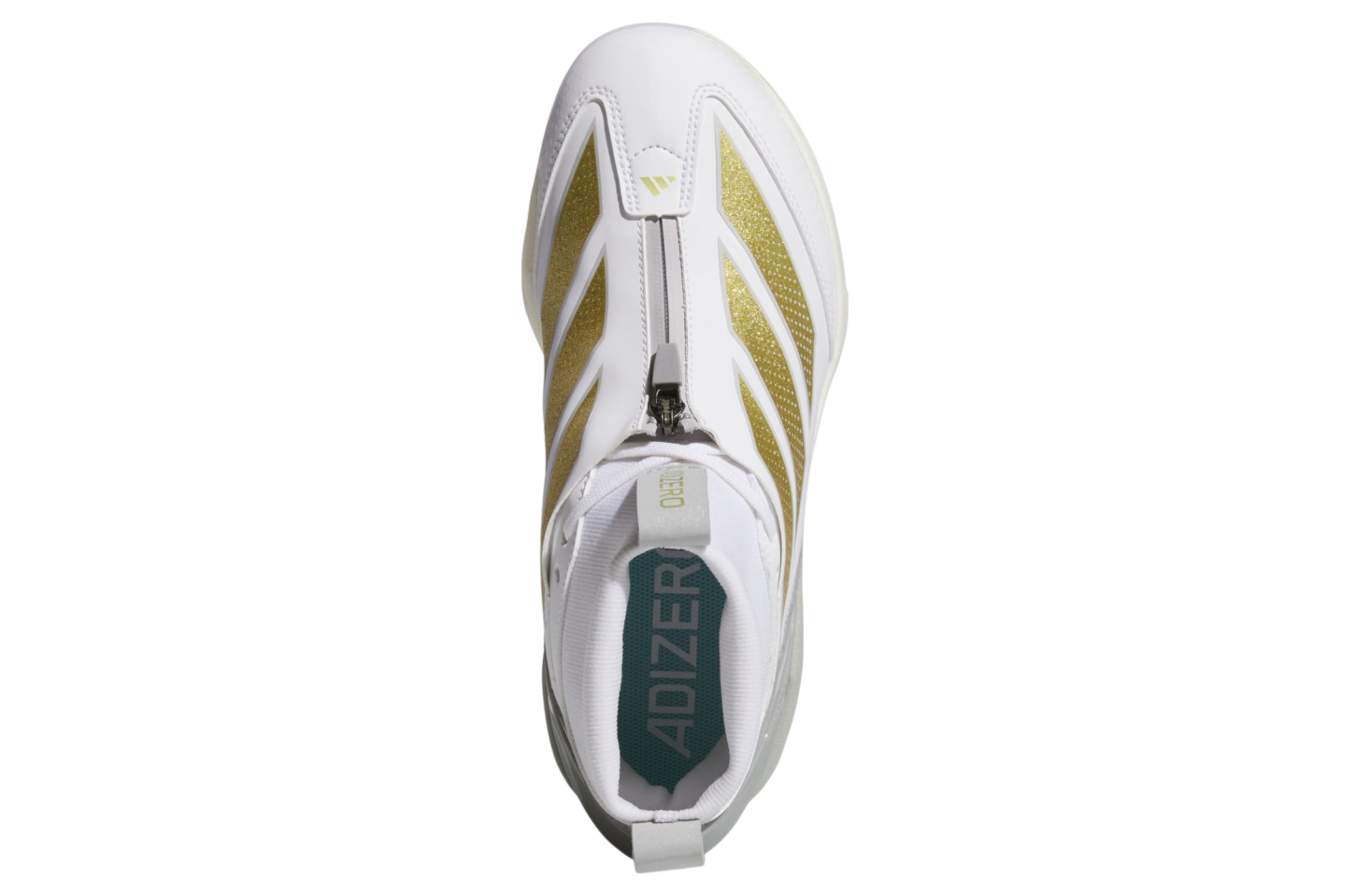28.5㎝】Adizero Impact2 WH/GOLD アメフト スパイク アメリカン