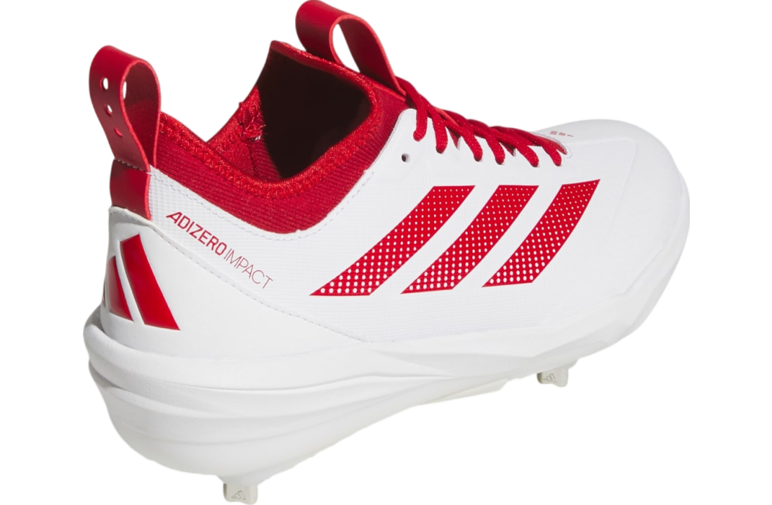Adidas Adizero Impact 2.0 Cloud White / Team Power Red 2