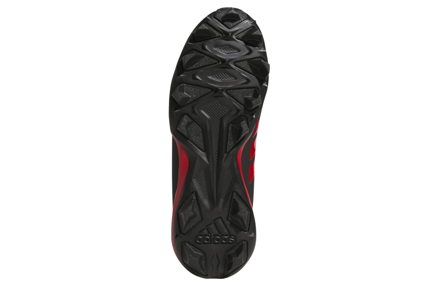 Adidas Adizero Impact.2 Molded Rubber Core Black / Team Power Red 2