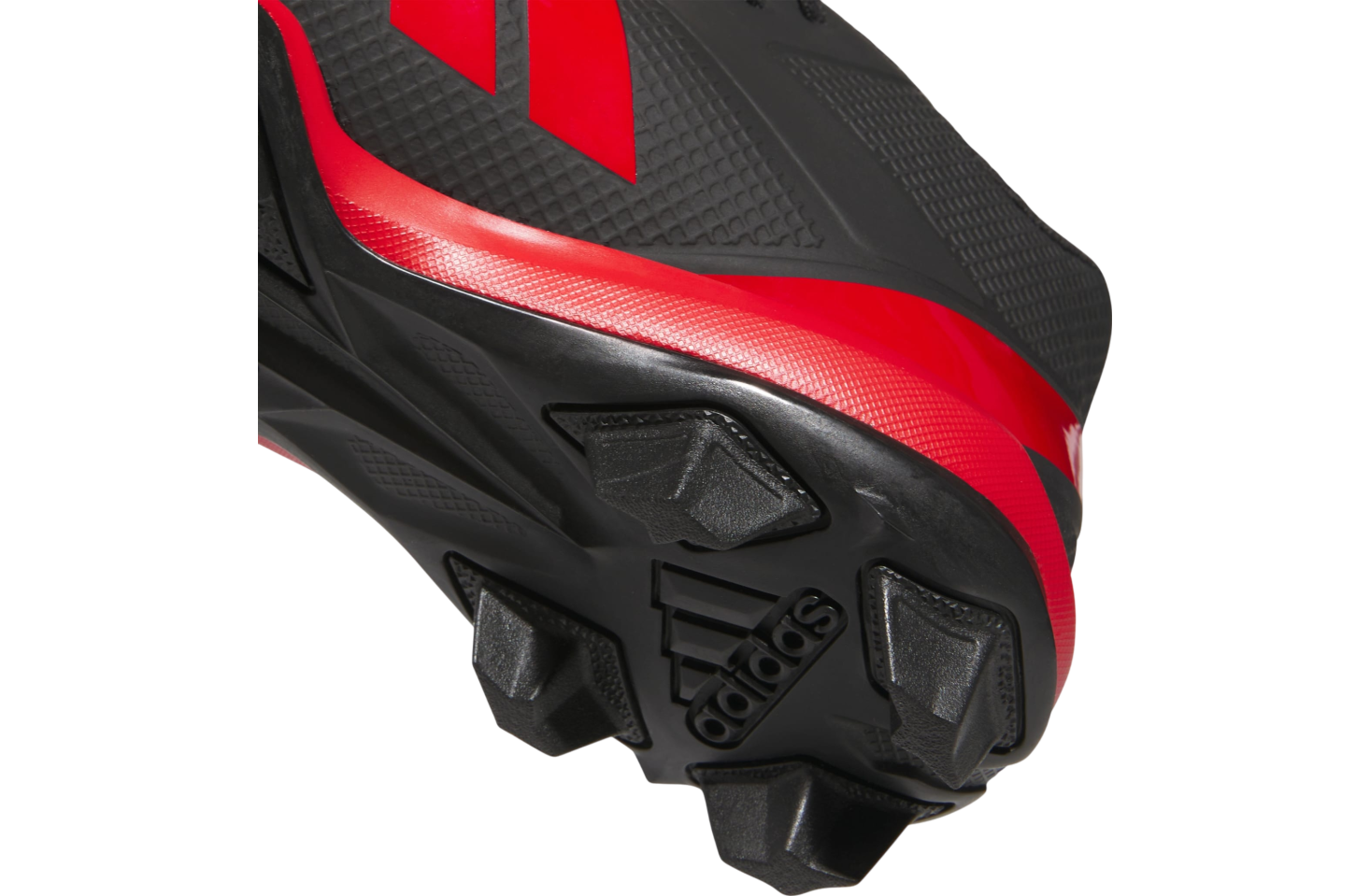 Adidas Adizero Impact.2 Molded Rubber Core Black / Team Power Red 2