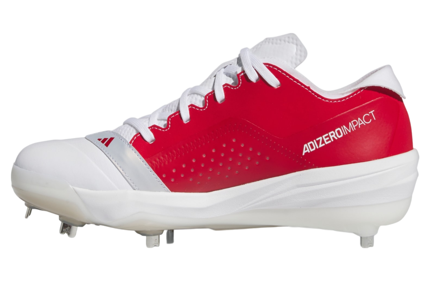 Adidas Adizero Impact Baseball Cleats Cloud White / Team Power Red