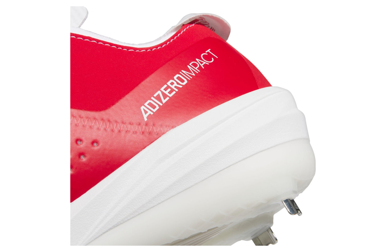 Adidas Adizero Impact Baseball Cleats Cloud White / Team Power Red