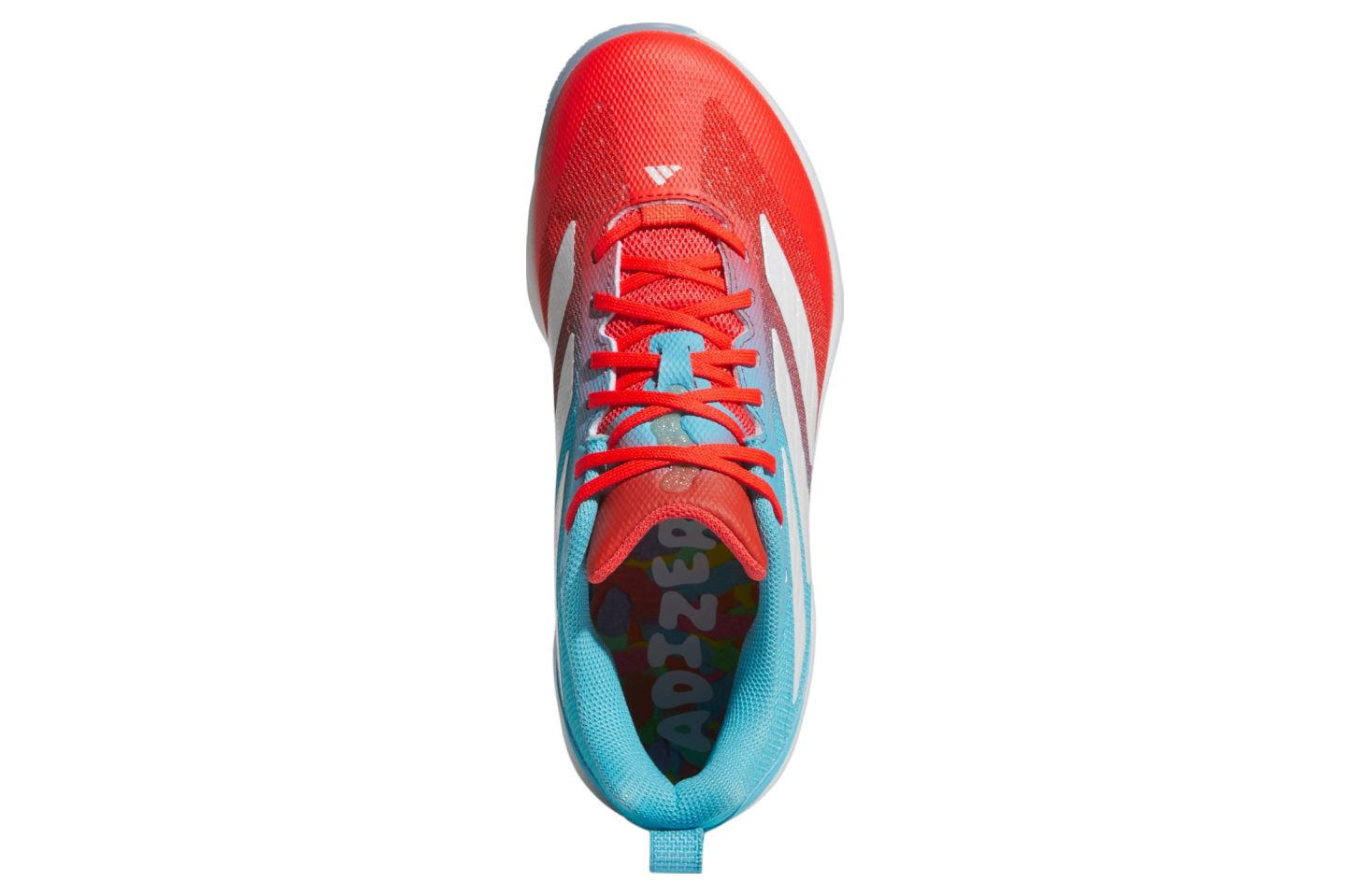Adidas Adizero Impact Candy Baseball Turf Bright Cyan / Cloud White
