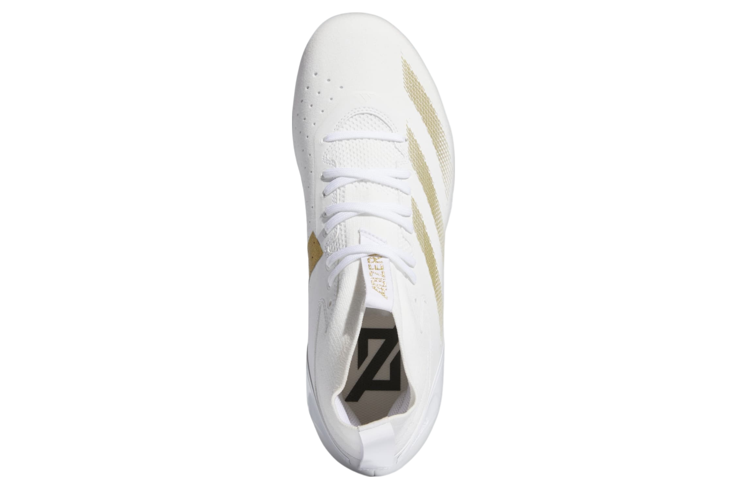 Adidas Adizero Impact+ Football Cleats WMNS Cloud White / Gold Metallic