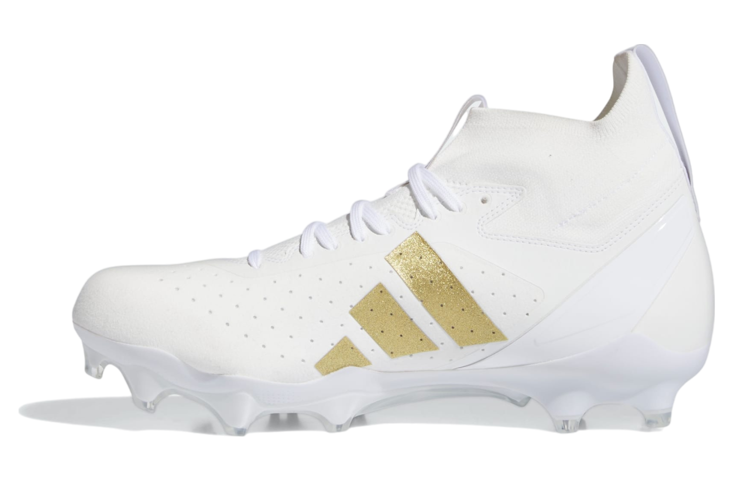 Adidas Adizero Impact+ Football Cleats WMNS Cloud White / Gold Metallic