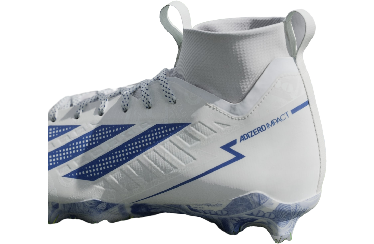 Adidas Adizero Impact II Currency Neutral Cloud White / Royal Blue