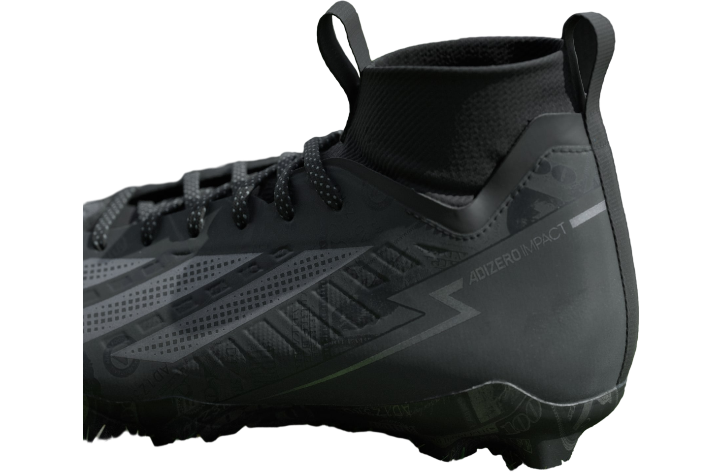 Adidas Adizero Impact II Currency Neutral Core Black / Iron Metallic