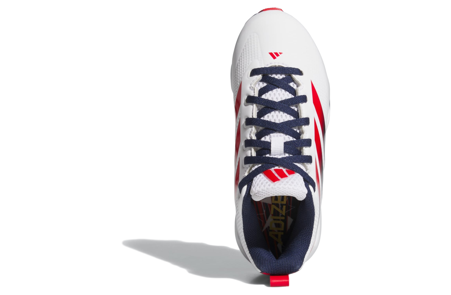 Adidas Adizero Impact Molded Rubber 2.0 Usa GS Cloud White / Team Navy Blue 2