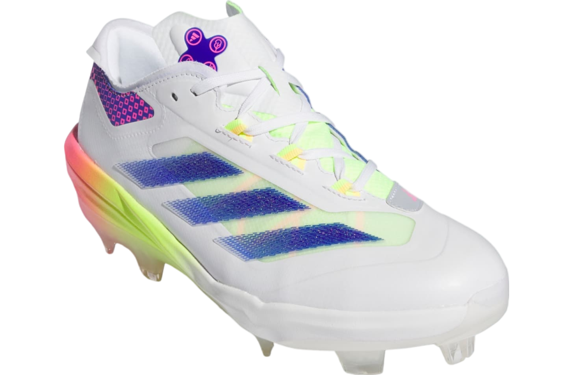 Adidas Adizero Impact Tpu Warp Speed Baseball Cloud White / Lucid Blue