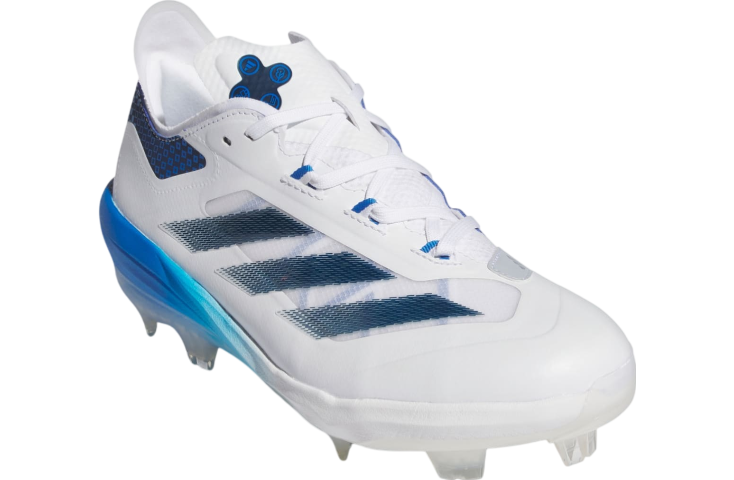 Adidas Adizero Impact Tpu Warp Speed Cloud White / Team Navy Blue 2