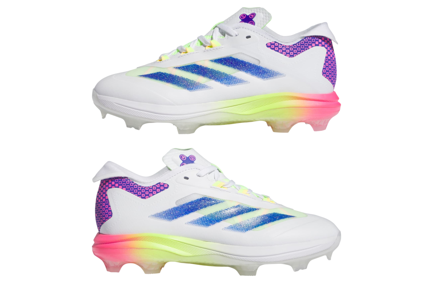 Adidas Adizero Impact Tpu Warp Speed GS Cloud White / Lucid Blue