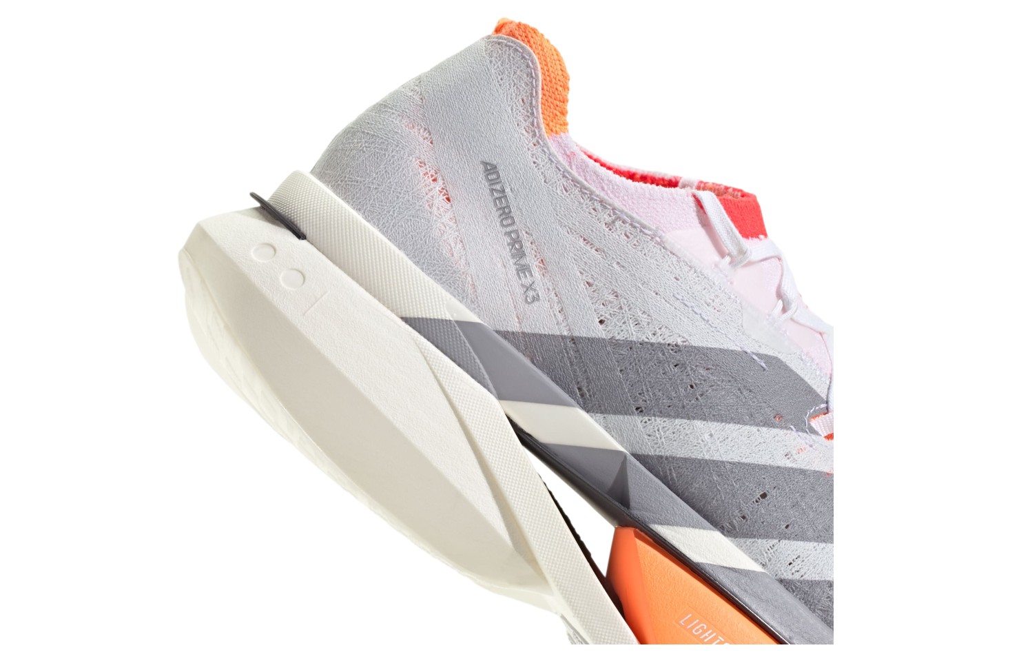 Adidas Adizero Prime X3 Strung Cloud White / Lucid Red