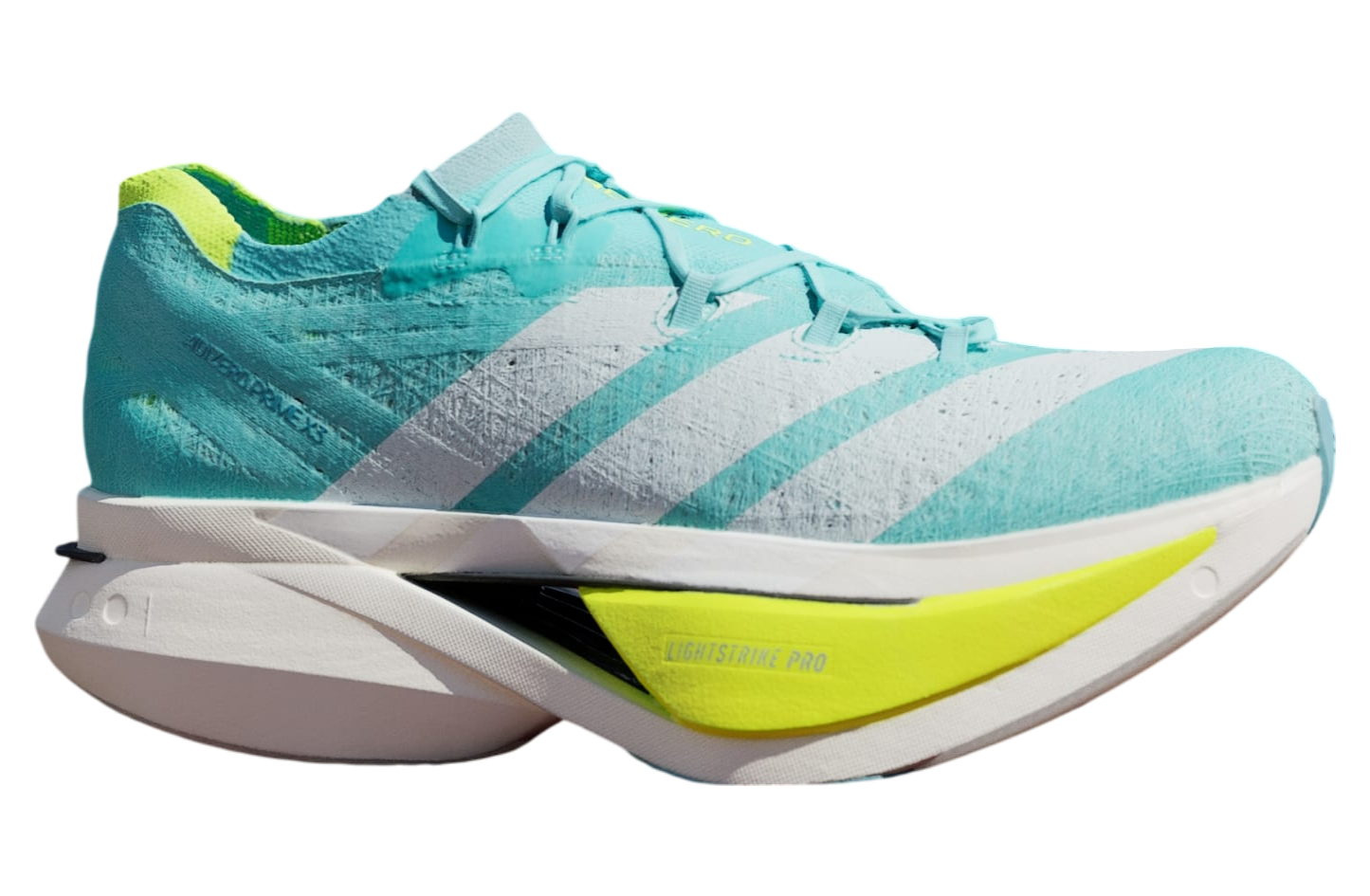 Adidas Adizero Prime X3 Strung Flash Aqua / Zero Metalic