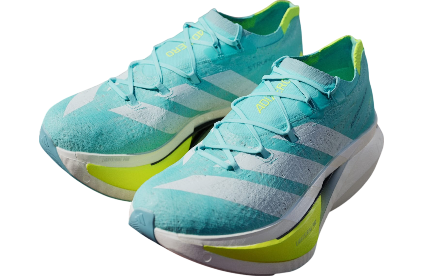 Adidas Adizero Prime X3 Strung Flash Aqua / Zero Metalic