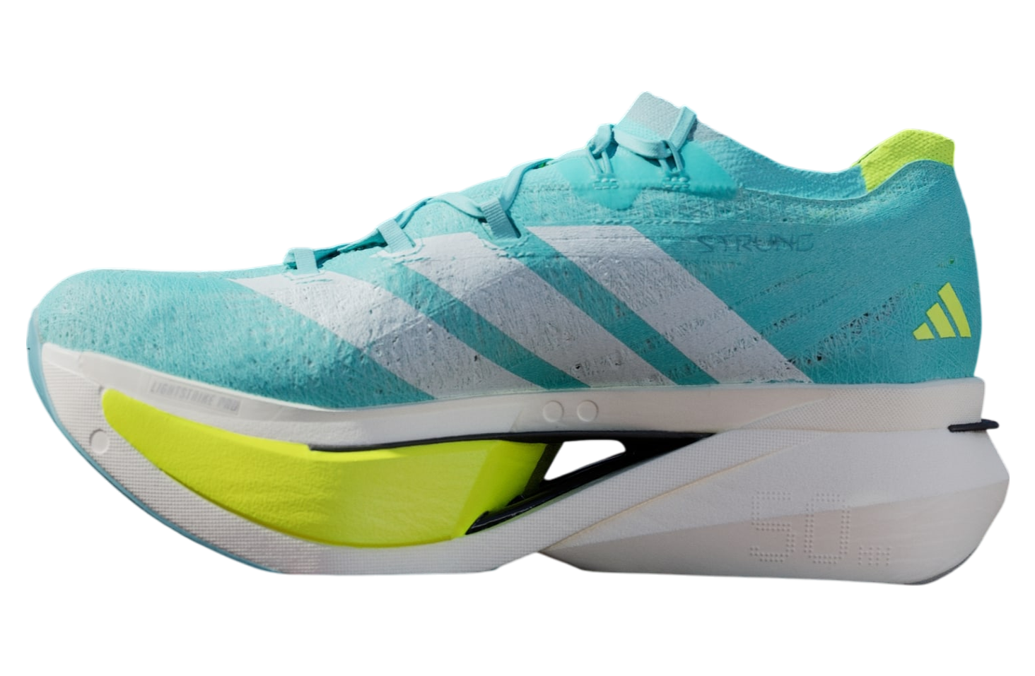 Adidas Adizero Prime X3 Strung Flash Aqua / Zero Metalic
