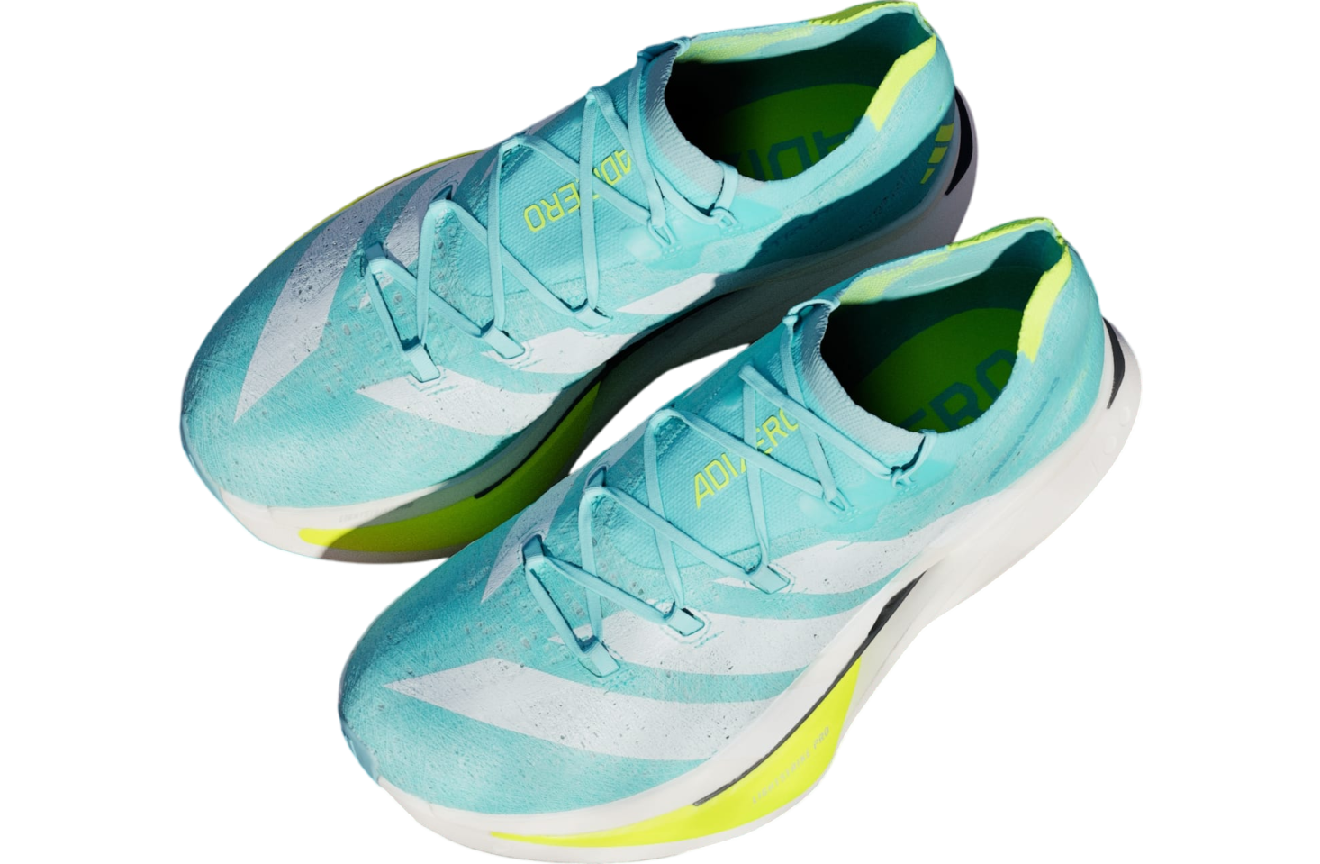 Adidas Adizero Prime X3 Strung Flash Aqua / Zero Metalic