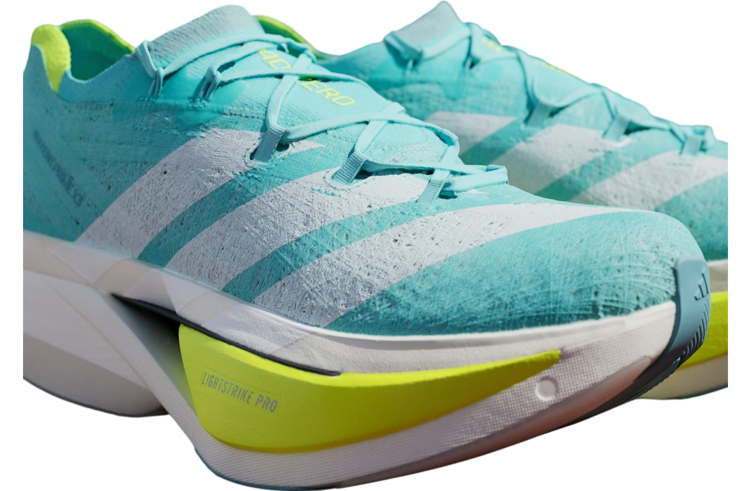 Adidas Adizero Prime X3 Strung Flash Aqua / Zero Metalic