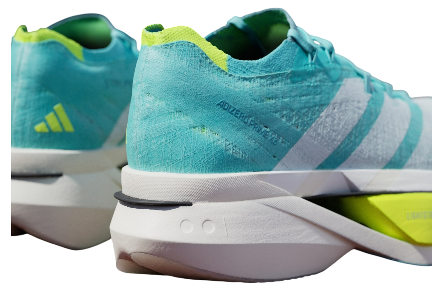 Adidas Adizero Prime X3 Strung Flash Aqua / Zero Metalic