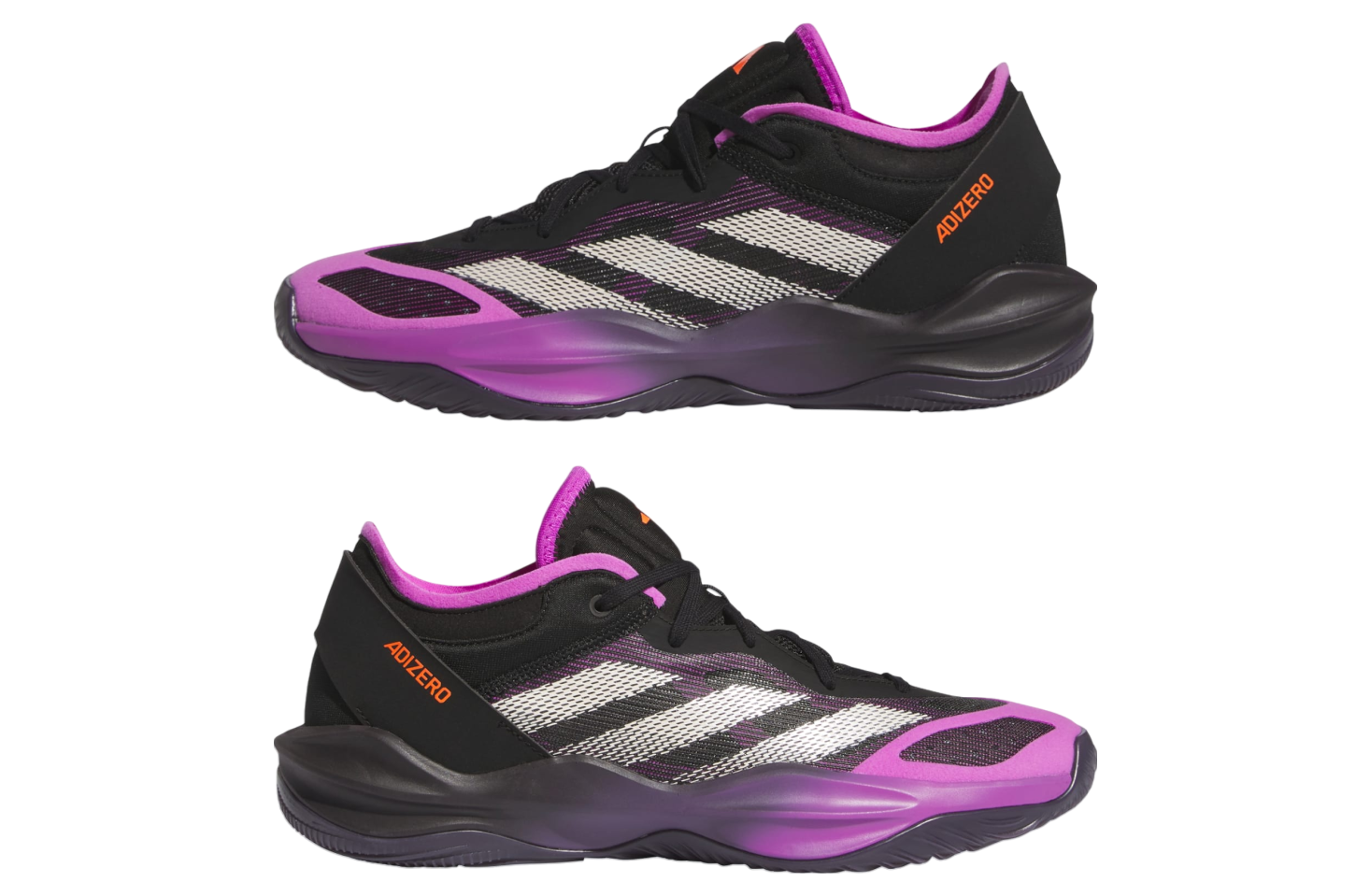 Adidas Adizero Select 2.0 Low Core Black / Purple Burst