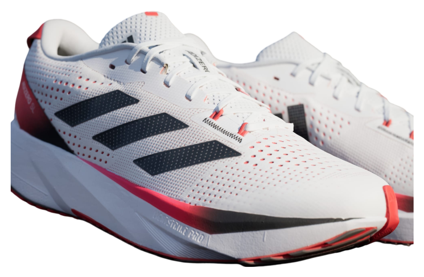 Adidas Adizero SL Cloud White / Core Black/ Bright Red