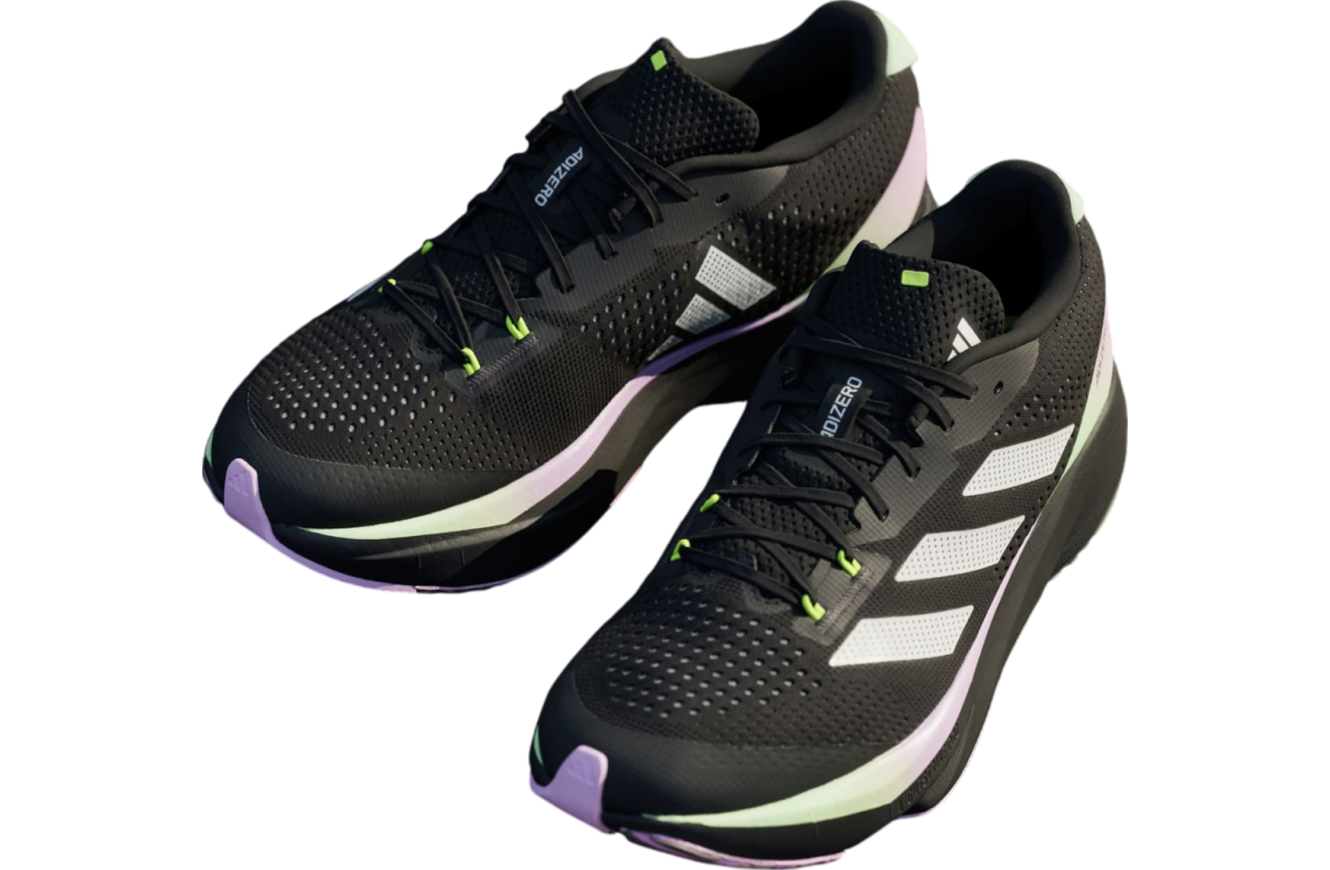 Adidas Adizero SL Core Black / Zero Metalic / Green Spark