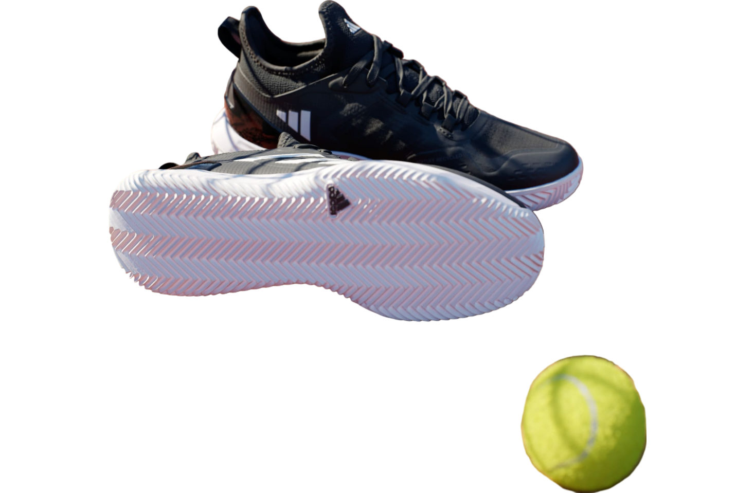 Adidas Adizero Ubersonic 4.1 Clay Tennis Core Black / Cloud White