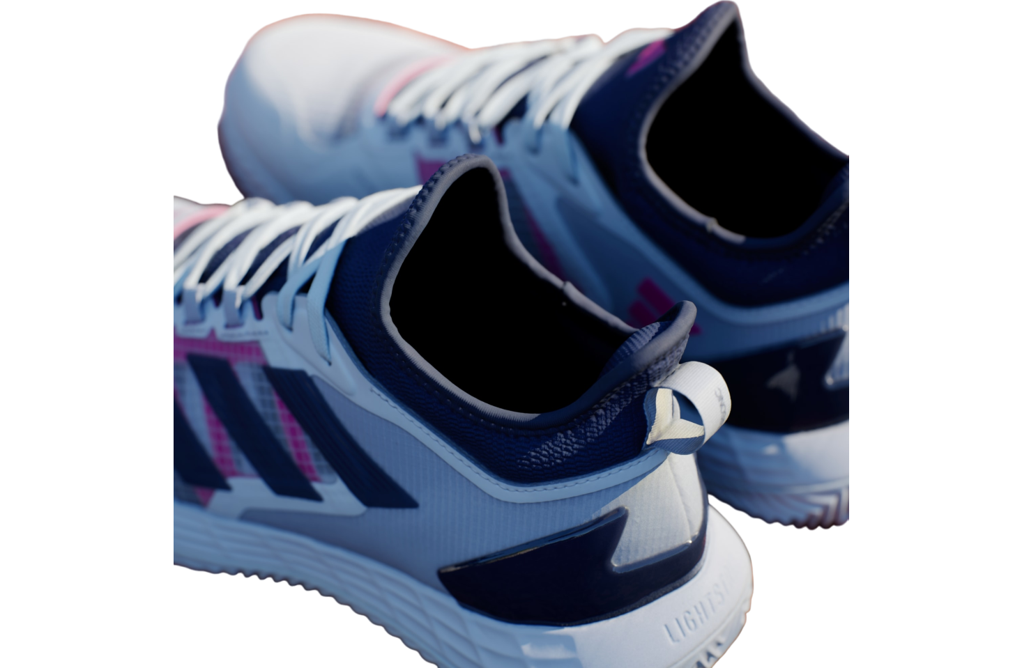 Adidas Adizero Ubersonic 4.1 Clay Tennis Halo Blue / Dark Blue