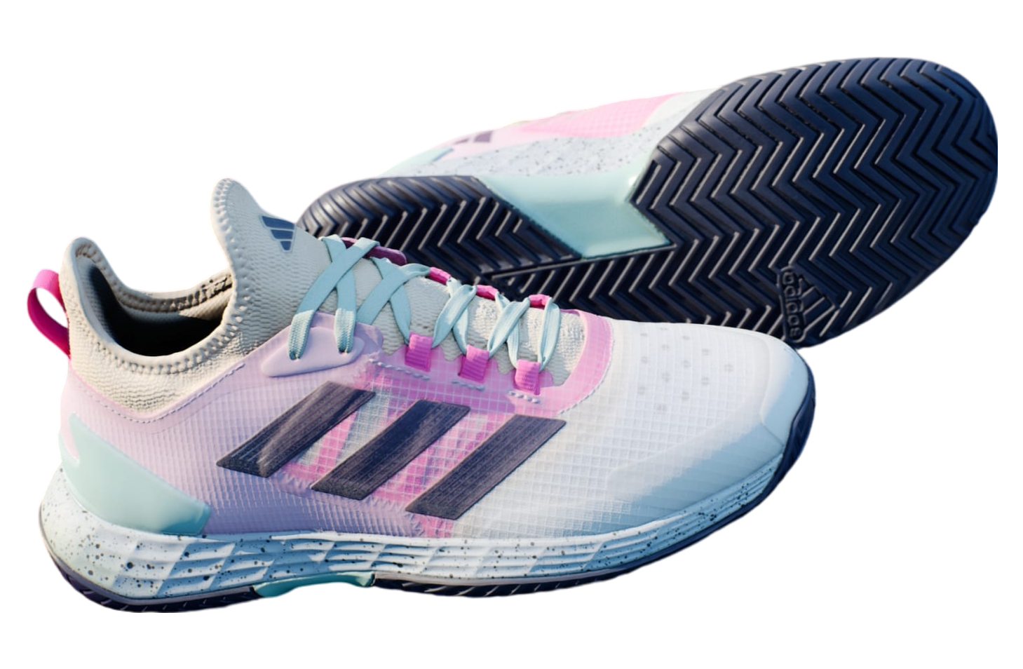 Adidas Adizero Ubersonic 4.1 Crystal White / Aurora Met.