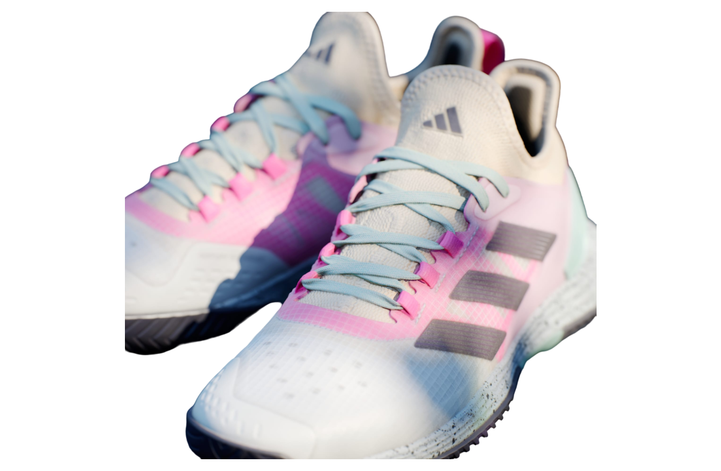 Adidas Adizero Ubersonic 4.1 Crystal White / Aurora Met.