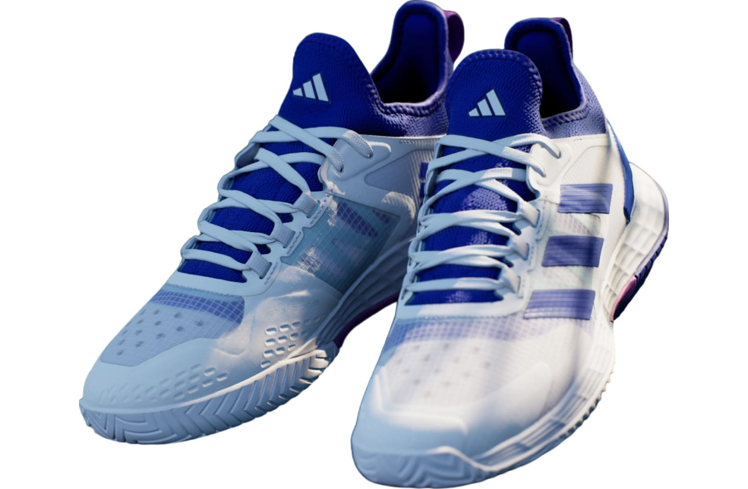 Adidas Adizero Ubersonic 4.1 Lucid Blue / Purple Burst