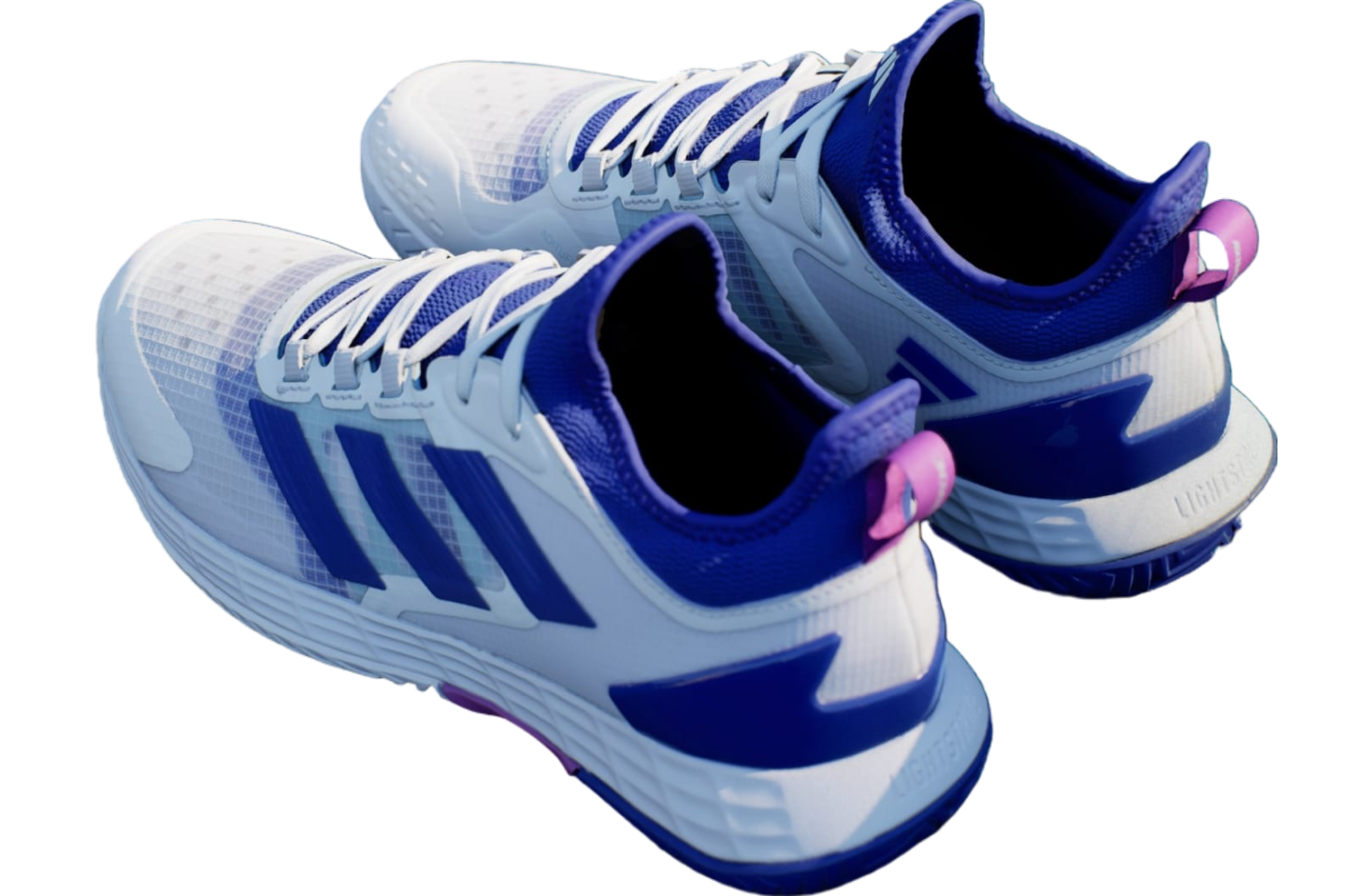 Adidas Adizero Ubersonic 4.1 Lucid Blue / Purple Burst