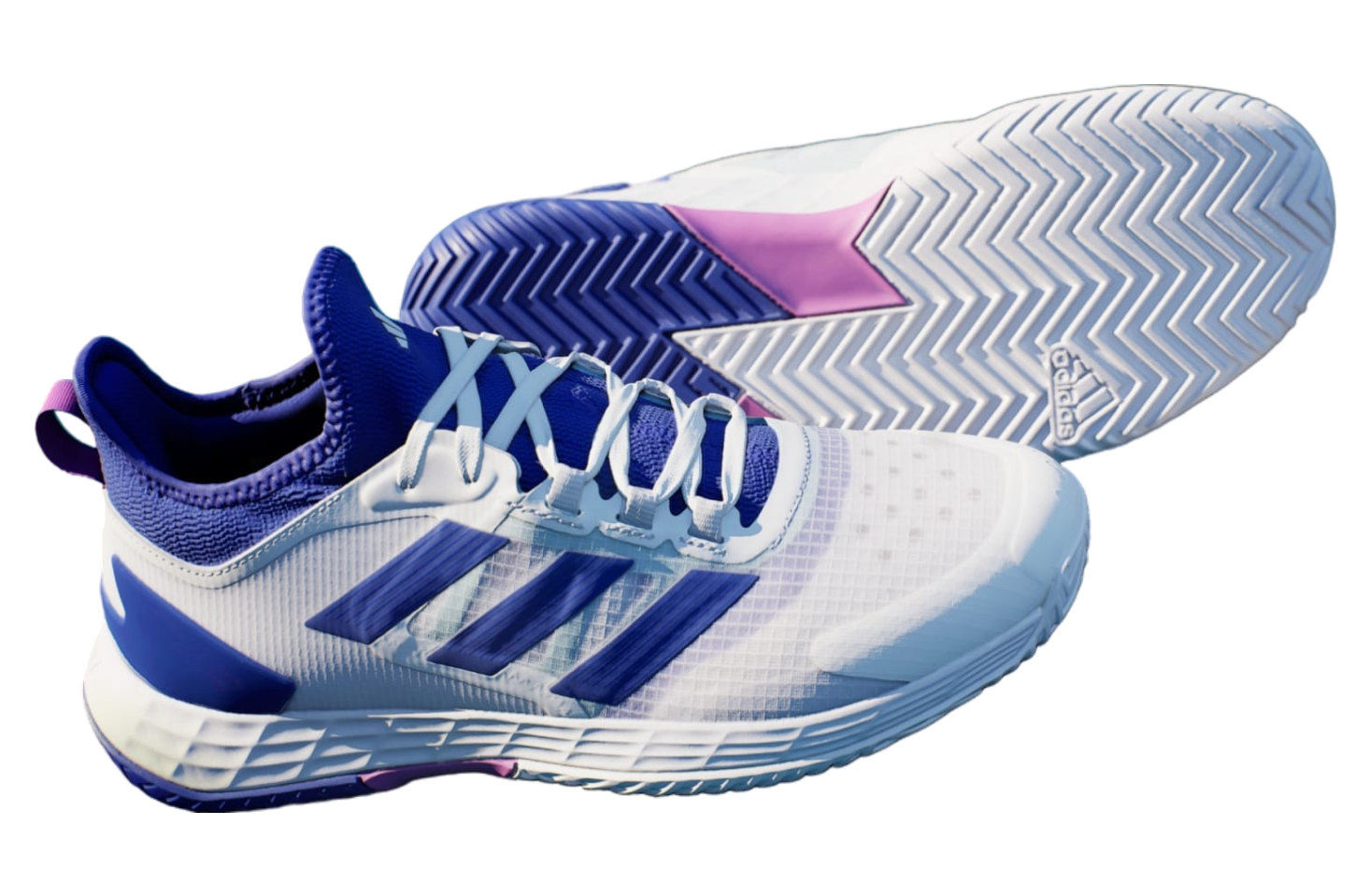 Adidas Adizero Ubersonic 4.1 Lucid Blue / Purple Burst