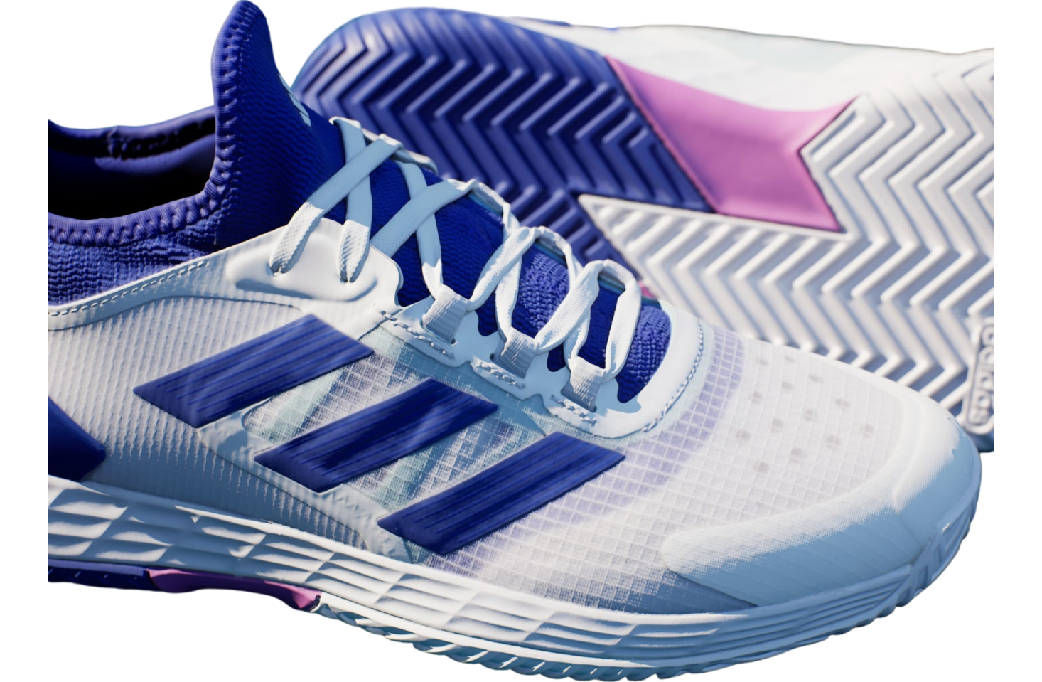 Adidas Adizero Ubersonic 4.1 Lucid Blue / Purple Burst