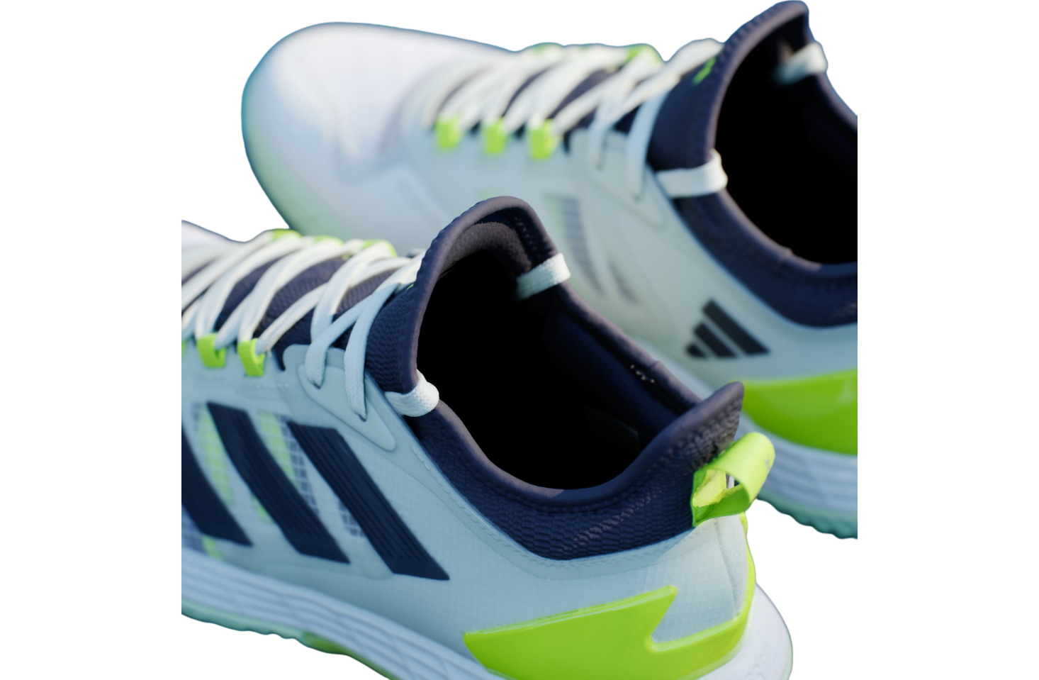 Adidas Adizero Ubersonic 4.1 Tennis Cloud White / Aurora Black