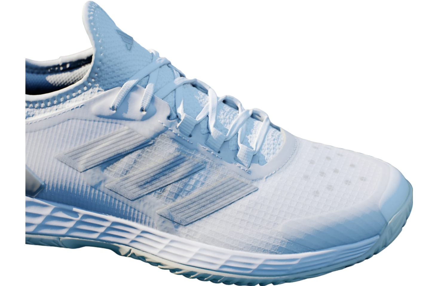 Adidas Adizero Ubersonic 4.1 WMNS Cloud White / Silver Metallic