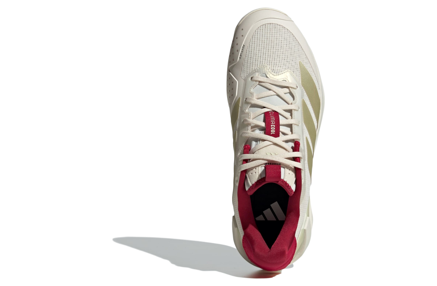 Adidas Adizero Ubersonic 5 Chalk White / Ice Gold Met.