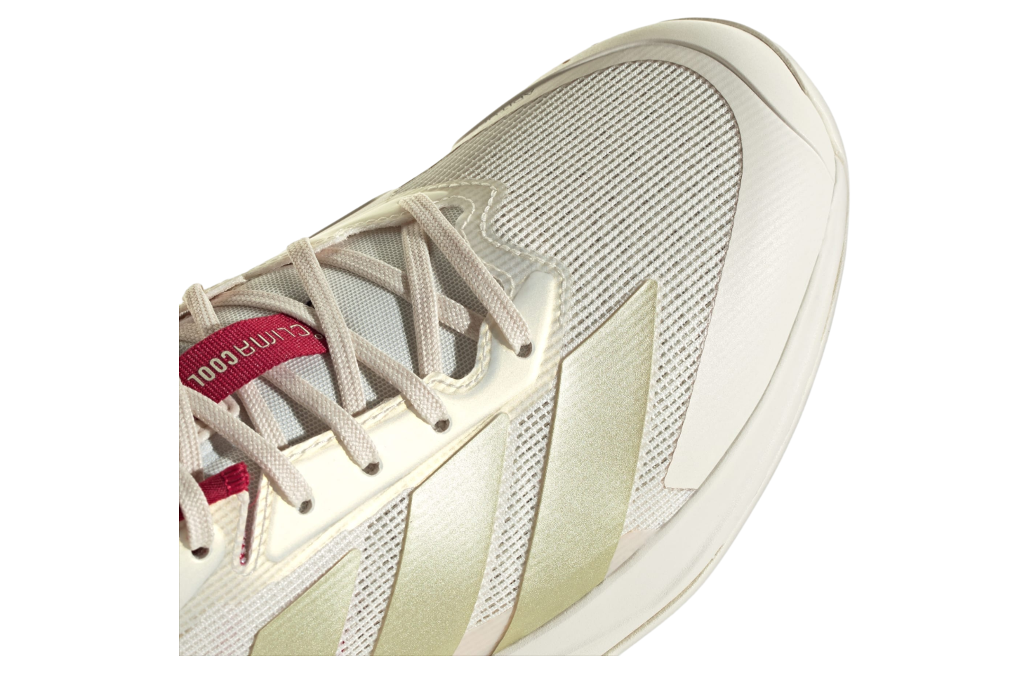 Adidas Adizero Ubersonic 5 Chalk White / Ice Gold Met.