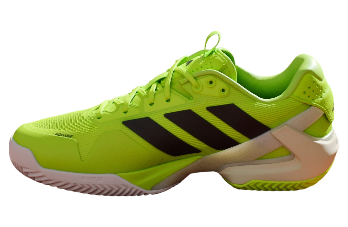 Adidas Adizero Ubersonic 5 Clay Lucid Lemon / Core Black