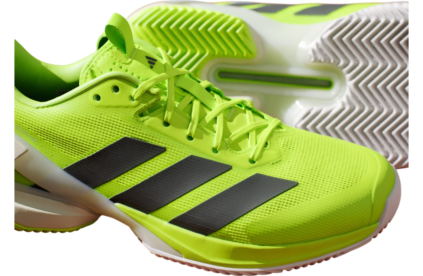 Adidas Adizero Ubersonic 5 Clay Lucid Lemon / Core Black