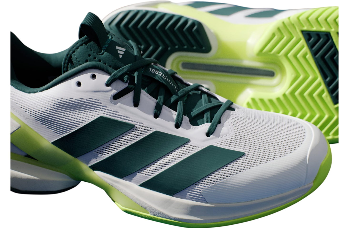Adidas Adizero Ubersonic 5 Cloud White / Aurora Ivy