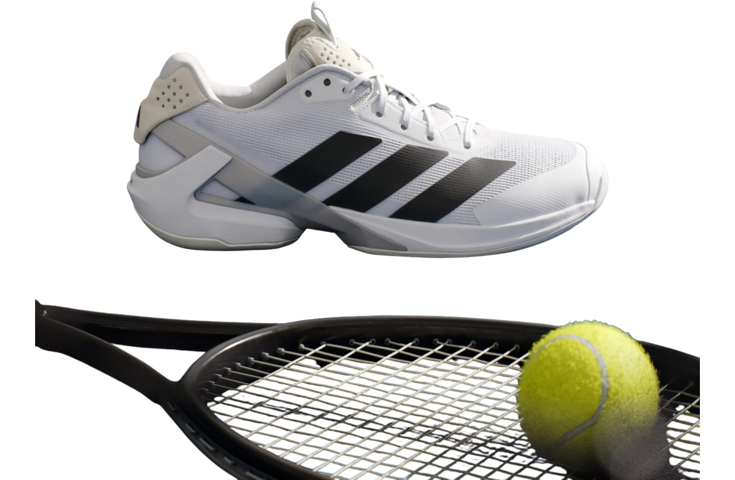 Adidas Adizero Ubersonic 5 Cloud White / Core Black