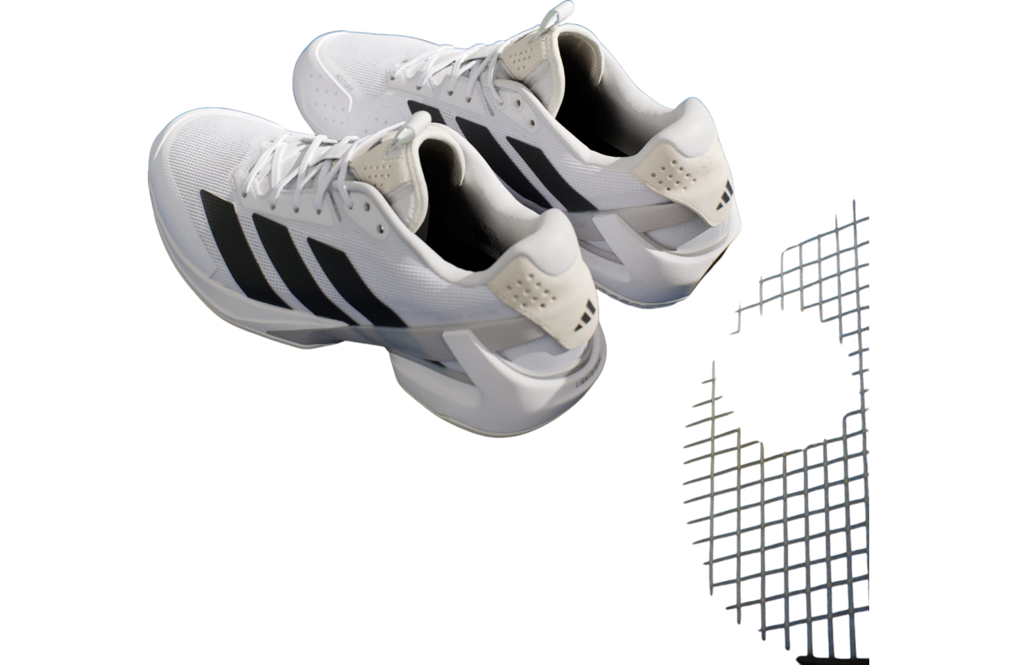 Adidas Adizero Ubersonic 5 Cloud White / Core Black