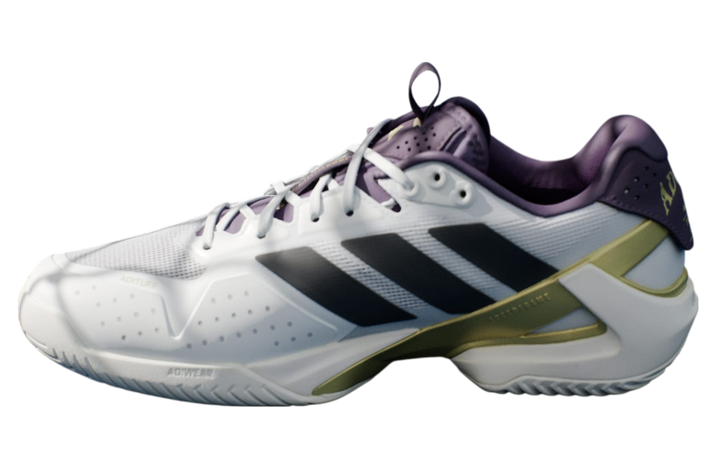 Adidas Adizero Ubersonic 5 Cloud White / Core Black / Aurora Plum